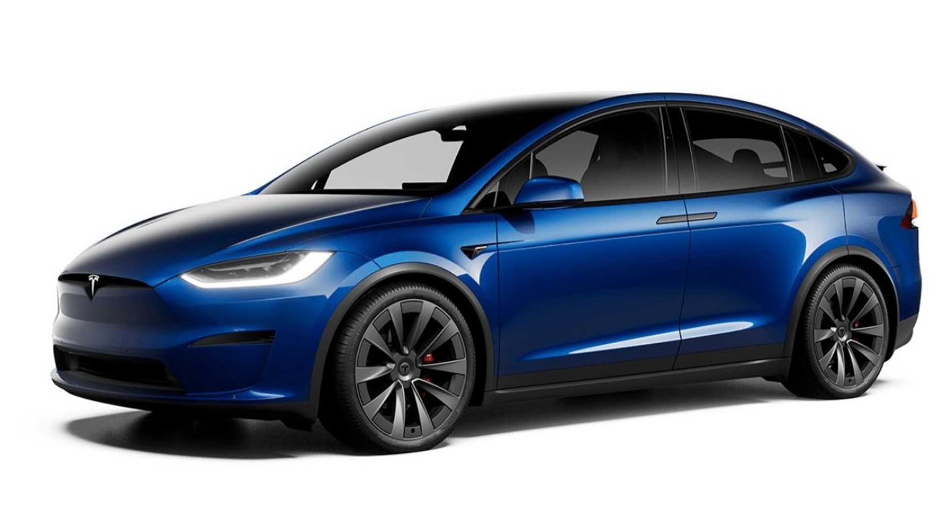 Tesla model x интерьер