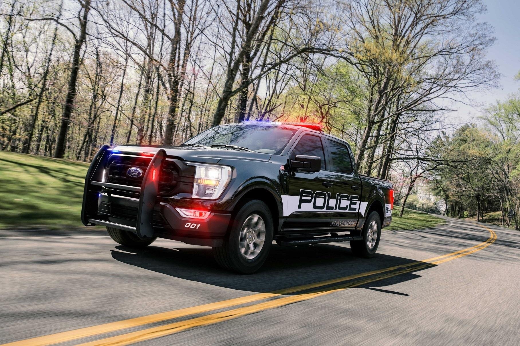 Новый Ford F-150 стал автомобилем полиции США