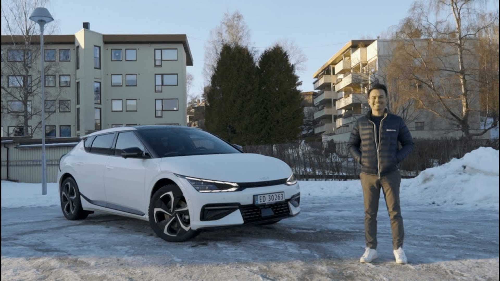 Почти идеальный электромобиль Kia EV6 проверили на запас хода и скорость  зарядки