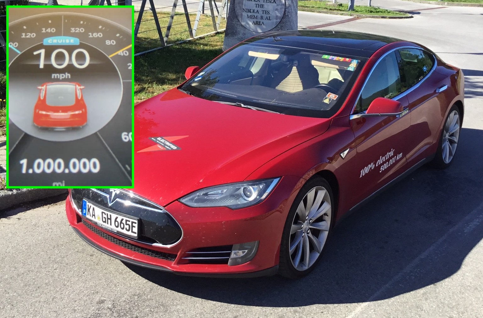 Новый рекорд – Tesla Model S проехала свыше 1,6 млн км