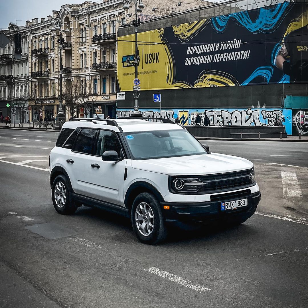 Ford Bronco Sport впервые заметили на украинских дорогах (фото)