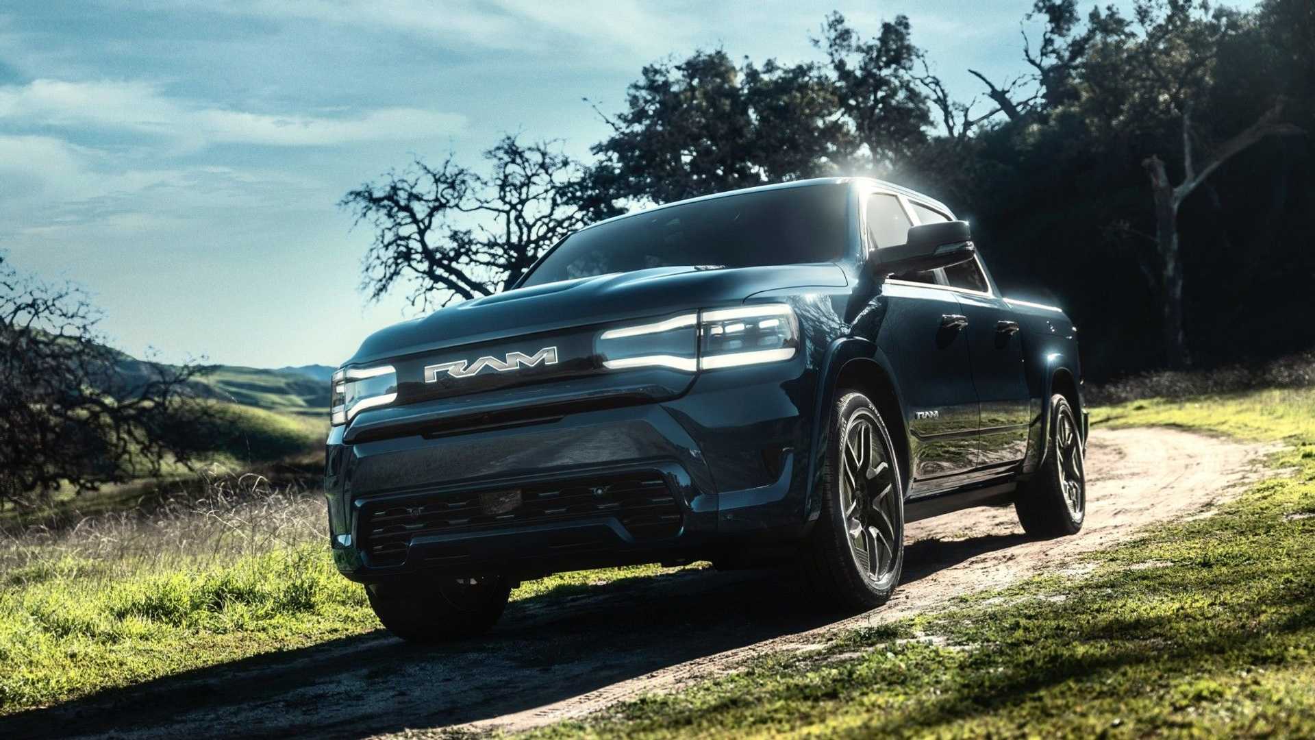 Электропикап RAM 1500 REV получил батарею на 229 кВт*ч. Запас хода – 805 км!