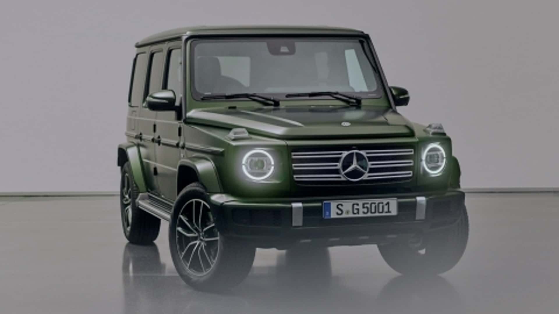 Mercedes-Benz попрощался с легендарным внедорожником G500