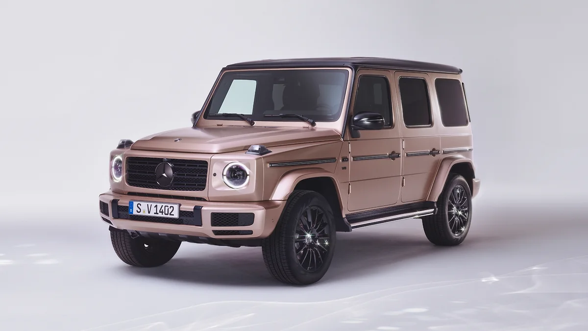 Mercedes-Benz сделал инкрустированный бриллиантами G-Class