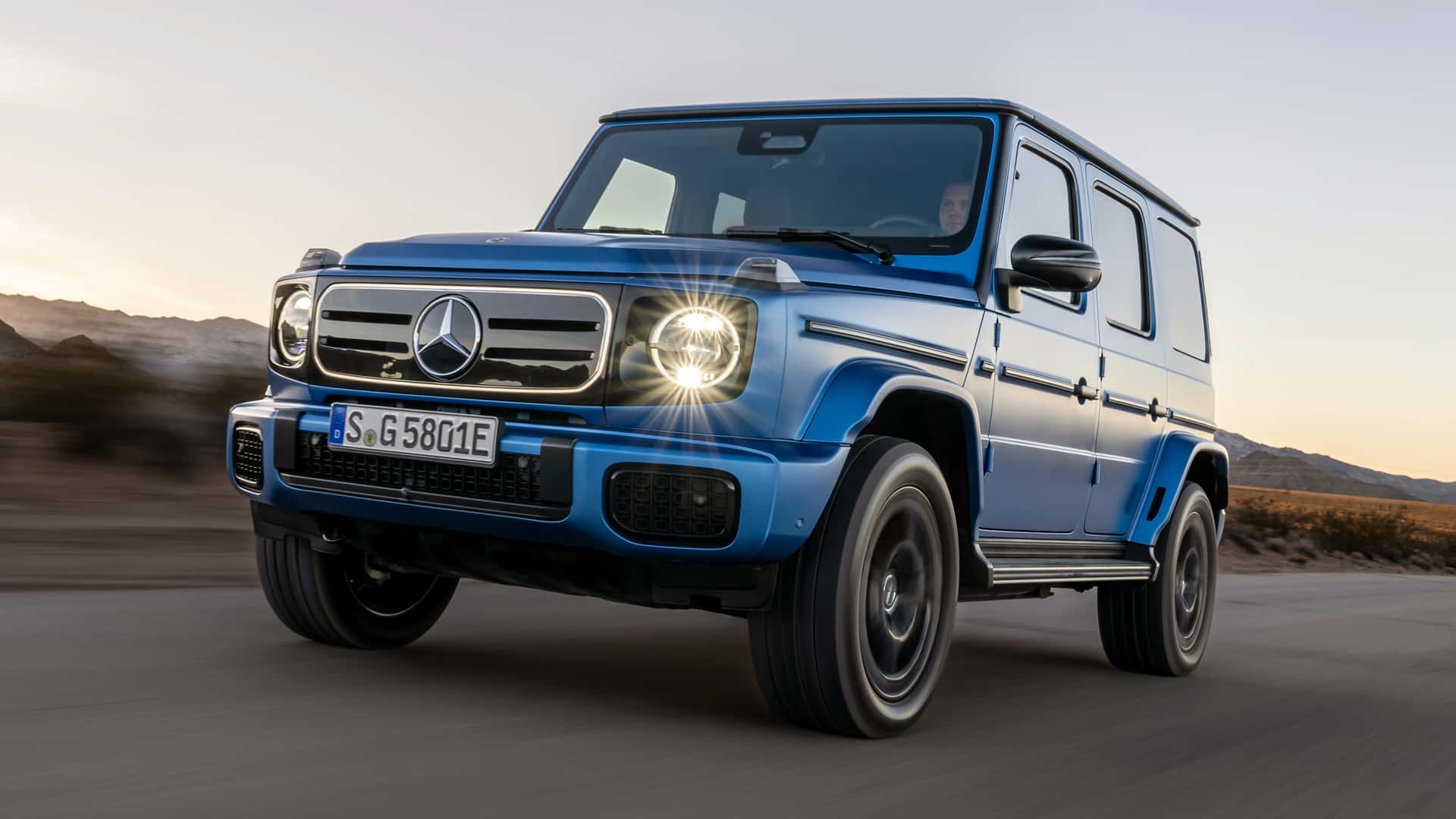 Электрический Mercedes G-Class G 580 представлен официально (+цена)