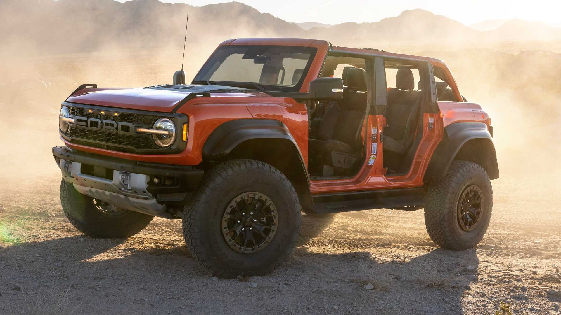 Представлен супер-внедорожник Ford Bronco Raptor