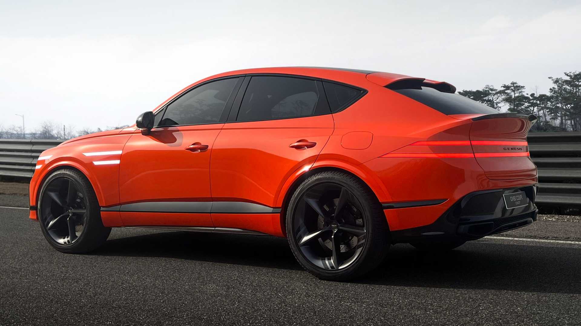 Hyundai представила конкурента BMW X6 – Genesis GV80 Coupe